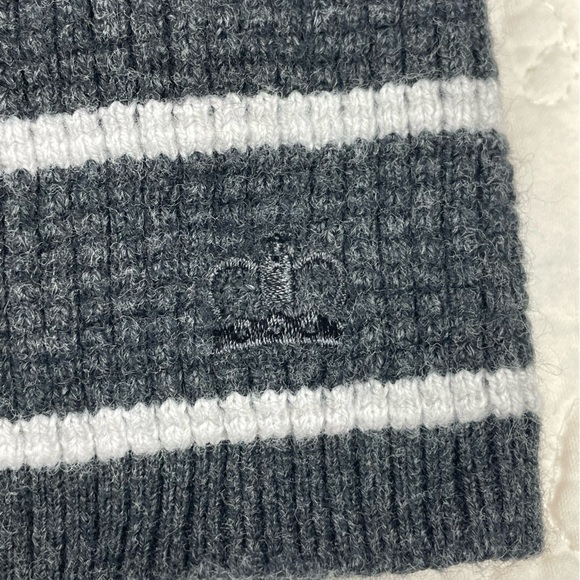 💖5/$25 Paula Cahen D’anvers Cashmere Cotton Blend Cardigan Sweater Striped Sz 1 - Picture 9 of 11